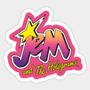 Holo Jem Sticker